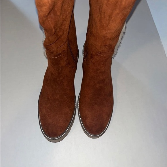 (NWD) Midnight Velvet Cozy Tall Four Suede WMNS Boots SZ: 9 - Picture 7 of 10